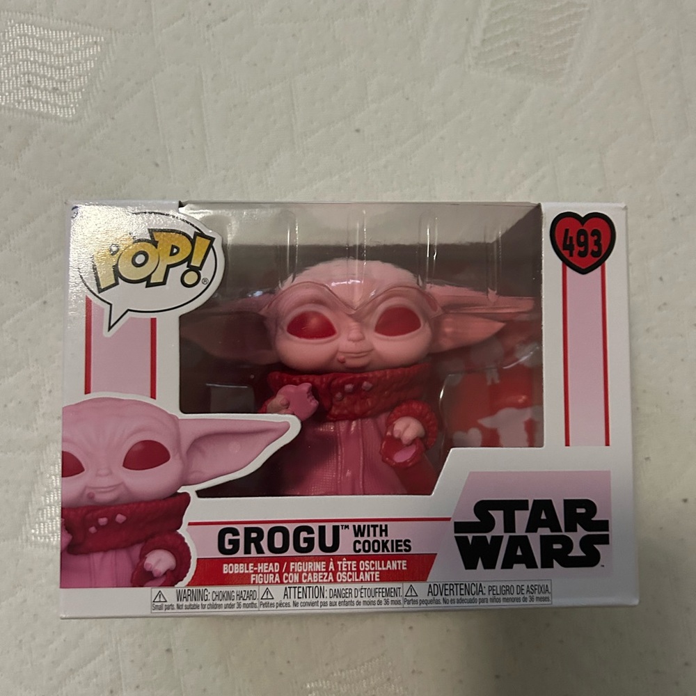Funko Valentines Star Wars Grogu with Cookies